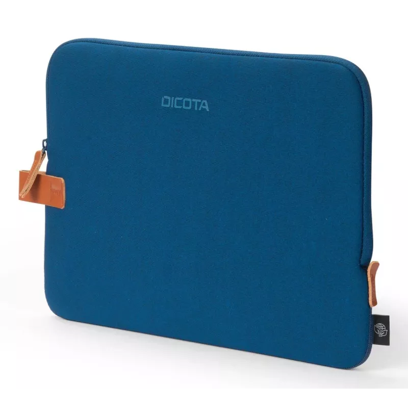 DICOTA Skin Urban - Funda para MacBook 14in - Navy Blue / Tejido de neopreno de poliéster reciclado