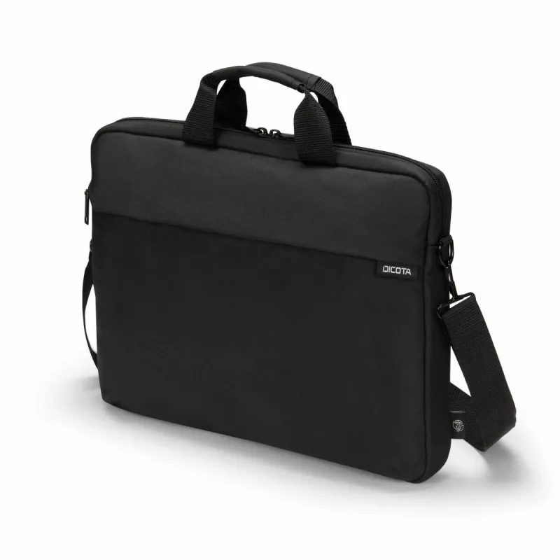DICOTA slim Case One - Funda para portátil 13-14.1in - Negro / 300d poliéster PET reciclado