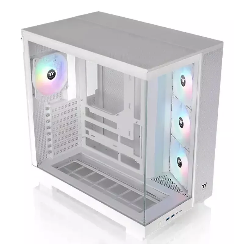 Caja para PC Thermaltake View 380 XL TG ARGB Midi Tower Blanco