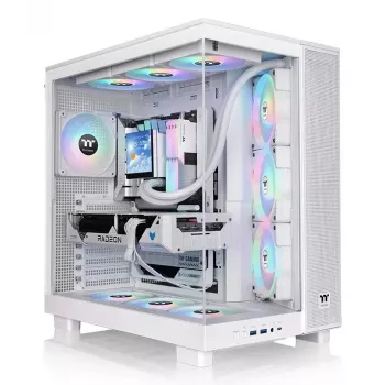 Caja para PC Thermaltake View 380 XL TG ARGB Midi Tower Blanco