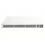 Switch Gigabit PoE+ Nuclias Smart Managed de 52 puertos D-Link con 4 puertos combo 1G, 370W
