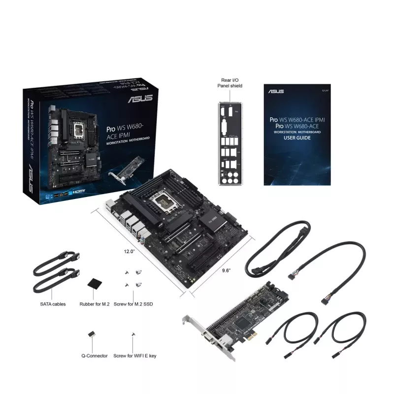 Placa base ASUS PRO WS W680-ACE IPMI Intel W680 LGA 1700 ATX