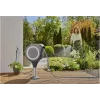 Caja para manguera de terraza Gardena RollUp S, 15 m, blanco / gris