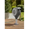 Caja para manguera de terraza Gardena RollUp M, 20 m, blanco / gris