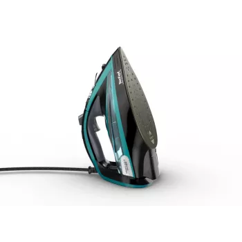 Tefal Ultimate Pure FV9844 Plancha en seco y vapor suela Durilium Autoclean 3200 W Negro, Azul