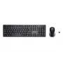 Kensington Pro Fit Wireless Desktop - Alemania, tamaño completo (100%), Inalámbrico, RF inalámbrico, QWERTZ, Negro, ratón incluido