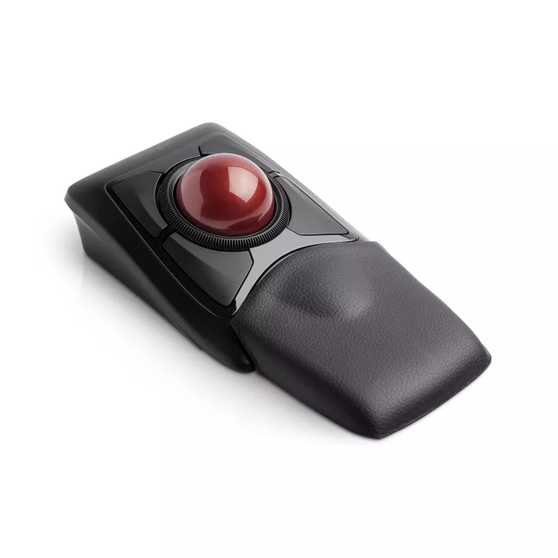 Kensington Expert Ratón trackball inalámbrico, ambidiestro, óptico, RF inalámbrico + Bluetooth, 400 DPI, Negro