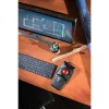 Kensington Expert Ratón trackball inalámbrico, ambidiestro, óptico, RF inalámbrico + Bluetooth, 400 DPI, Negro