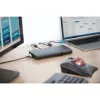 Kensington Expert Ratón trackball inalámbrico, ambidiestro, óptico, RF inalámbrico + Bluetooth, 400 DPI, Negro