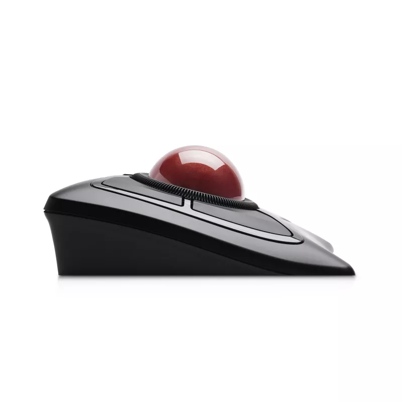 Kensington Expert Ratón trackball inalámbrico, ambidiestro, óptico, RF inalámbrico + Bluetooth, 400 DPI, Negro
