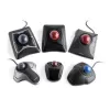 Kensington Expert Ratón trackball inalámbrico, ambidiestro, óptico, RF inalámbrico + Bluetooth, 400 DPI, Negro