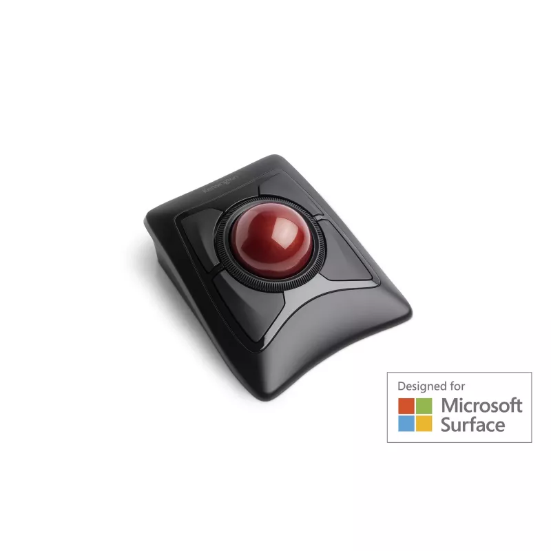 Kensington Expert Ratón trackball inalámbrico, ambidiestro, óptico, RF inalámbrico + Bluetooth, 400 DPI, Negro