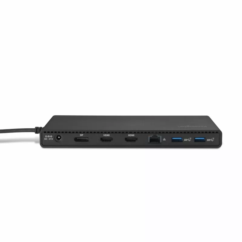 Estación de acoplamiento Kensington SD4842P EQ USB-C 10Gbps Triple Vídeo sin controladores con Power Delivery de 100W