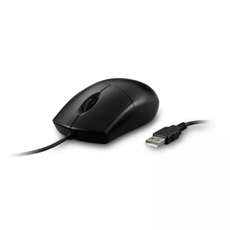 Ratón Kensington Pro Fit con cable, lavable, ambidiestro, óptico, USB, 1600 DPI, negro