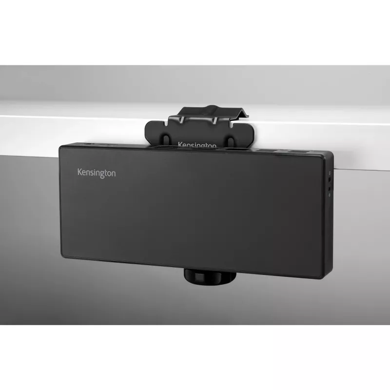 Estación de acoplamiento Kensington SD4781P EQ USB-C y USB-A Dual 4K, con cable, USB 3.2 Gen 2 (3.1 Gen 2) Type-C, 100 W, 3,5 mm, 10,100,1000 Mbit/s, negro
