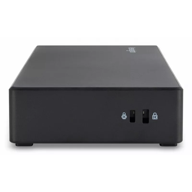 Estación de acoplamiento Kensington SD4781P EQ USB-C y USB-A Dual 4K, con cable, USB 3.2 Gen 2 (3.1 Gen 2) Type-C, 100 W, 3,5 mm, 10,100,1000 Mbit/s, negro