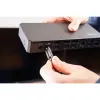 Estación de acoplamiento Kensington SD4781P EQ USB-C y USB-A Dual 4K, con cable, USB 3.2 Gen 2 (3.1 Gen 2) Type-C, 100 W, 3,5 mm, 10,100,1000 Mbit/s, negro