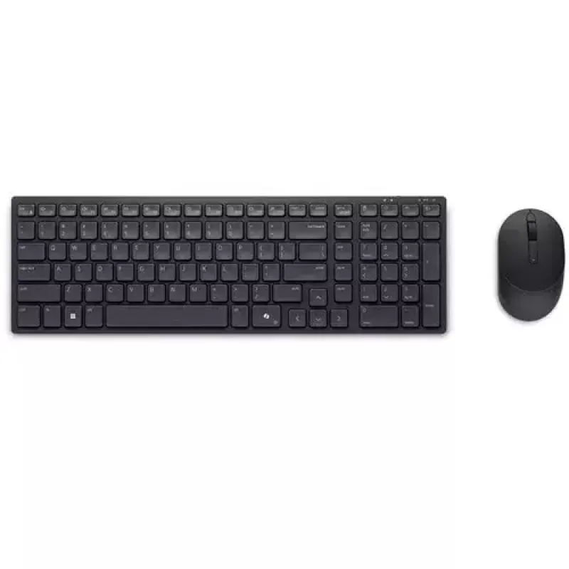 Conjunto de teclado y ratón DELL KM555 Universal RF Wireless + Bluetooth QWERTZ Alemán Negro