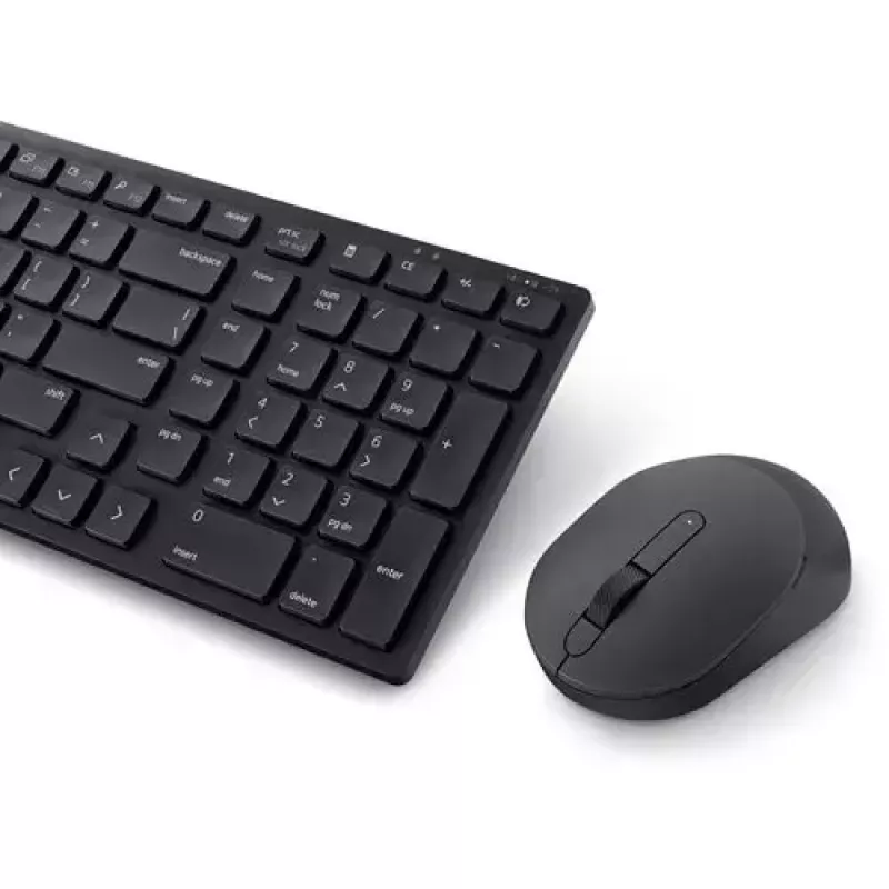 Conjunto de teclado y ratón DELL KM555 Universal RF Wireless + Bluetooth QWERTZ Alemán Negro