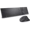 Conjunto de teclado y ratón DELL KM900 Office RF Wireless + Bluetooth QWERTZ Alemán Grafito
