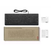Teclado Lenovo 4Y41R64647 Hogar/Oficina USB Alemán Negro