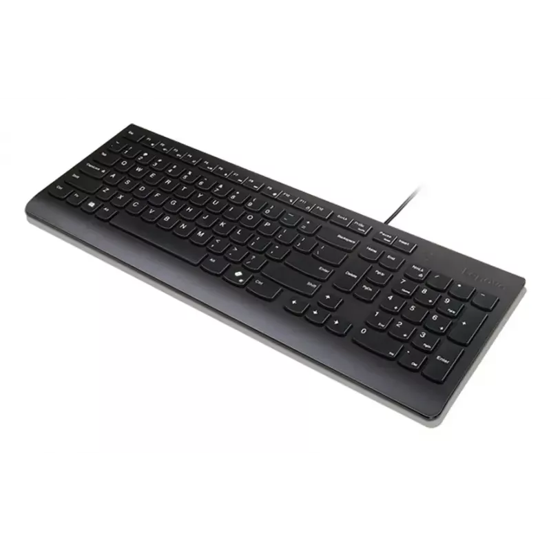 Teclado Lenovo 4Y41R64647 Hogar/Oficina USB Alemán Negro