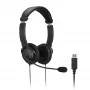 Auriculares con micrófono Kensington Classic USB-A con control de volumen