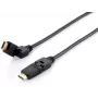 Cable HDMI 2.0 Equip Swivel, 3m, conector giratorio
