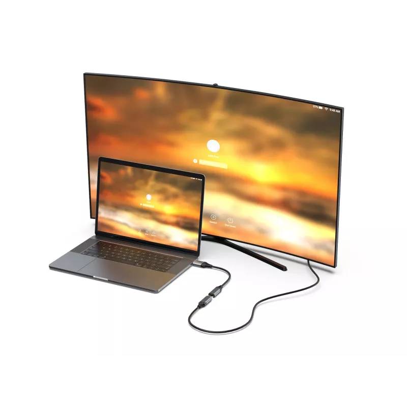 Equip adaptador DisplayPort 1.2 a HDMI, 4K/60Hz, 0,15 m, DisplayPort, HDMI, conector macho, conector hembra, recto