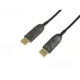 Equip cable óptico activo DisplayPort 1.4, 50 m, 8K/60Hz, 50 m, DisplayPort, DisplayPort, conector macho, conector macho, 7680 x 4320 píxeles