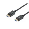 Equip cable DisplayPort 2.1, 3,0 m, 16K/60Hz, 40 Gbit/s