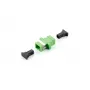 Equip acoplador SC APC, monomodo simplex, SC/APC, verde, monomodo, 34,7 mm, 9,4 mm, 33 mm