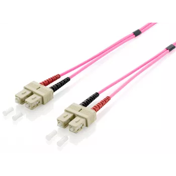 Equip cable de conexión de fibra óptica SC/SC, OM4, 5 m
