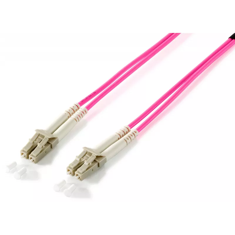 Equip cable de conexión de fibra óptica LC/LC, OM4, 5m