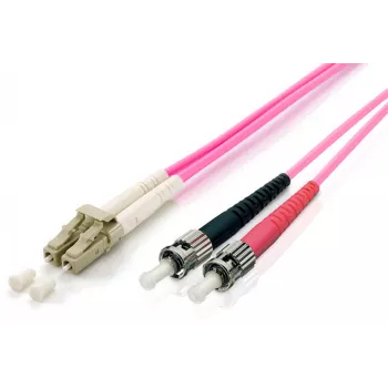 Equip cable de conexión de fibra óptica LC/ST, OM4, 2m