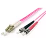 Equip cable de conexión de fibra óptica LC/ST, OM4, 2m