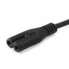Cable de alimentación Equip 112161 negro 3 m conector de red tipo C conector hembra C7
