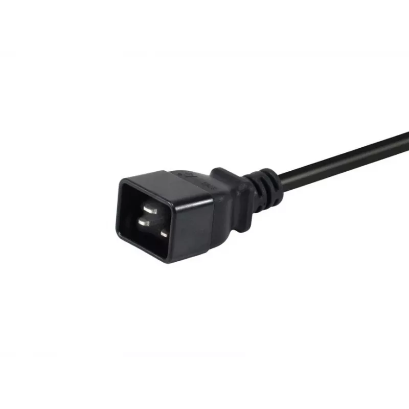 Cable de alimentación Equip 112140 negro 1,8 m IEC C20 IEC C13