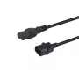Cable de alimentación Equip 112171 negro 3 m conector hembra C14 conector hembra C15