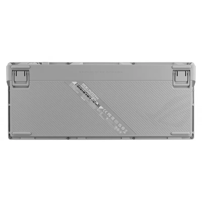 Teclado gaming ASUS ROG Azoth blanco USB + RF inalámbrico + Bluetooth QWERTZ alemán