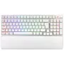 Teclado gaming ASUS ROG Strix Scope II 96 Wireless USB + RF inalámbrico + Bluetooth QWERTZ alemán blanco