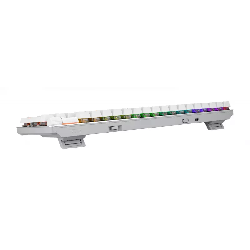 Teclado gaming ASUS ROG Strix Scope II 96 RX Wireless USB + RF inalámbrico + Bluetooth blanco