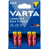 Pila VARTA Longlife Max Power Micro AAA LR03 1x4