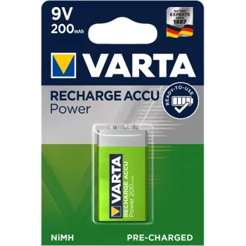 Batería recargable VARTA E-bloc Hr61 9V 200mAh