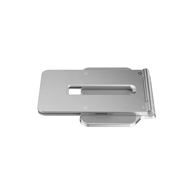 Soporte elevado Kensington para Surface, Platino, Aluminio, Goma, Poliuretano termoplástico (TPU), Zinc, 126,4 mm, 139,3 mm, 193 mm, 612 g