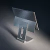 Soporte elevado Kensington para Surface, Platino, Aluminio, Goma, Poliuretano termoplástico (TPU), Zinc, 126,4 mm, 139,3 mm, 193 mm, 612 g