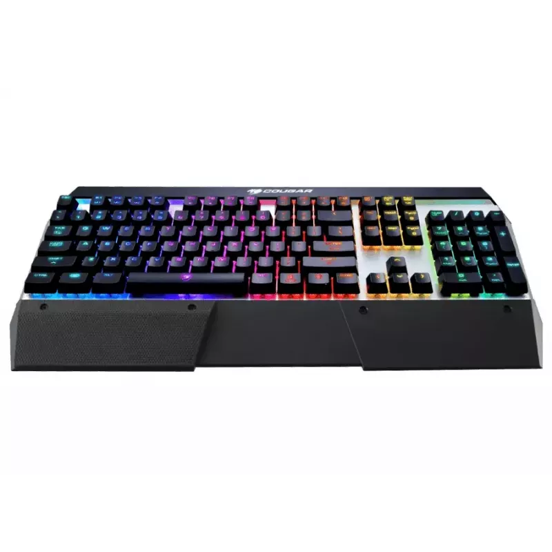COUGAR CGR-WM1MB-ATR Teclado Gaming USB QWERTY Inglés Aluminio, Negro