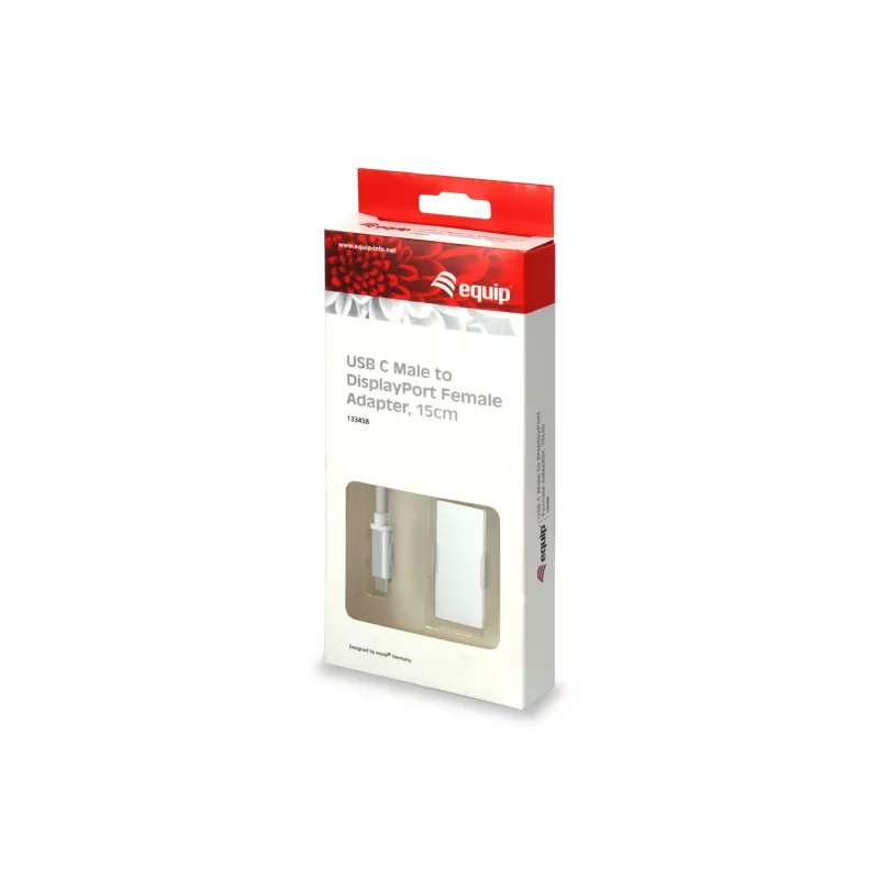 Adaptador Equip USB Type-C a DisplayPort, 4096 x 2160 píxeles