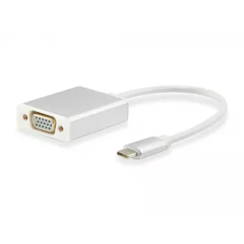 Adaptador USB Type-C a HD15 VGA Equip 133451