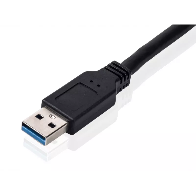 Adaptador Equip USB 3.0 a SATA, Negro, 5 Gbit/s, CE, 50 mm, 9,5 mm, 550 mm